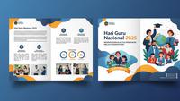 7 Contoh Pamflet Hari Guru 2025, Desain Menarik dan Informatif untuk Apresiasi Pahlawan Pendidikan