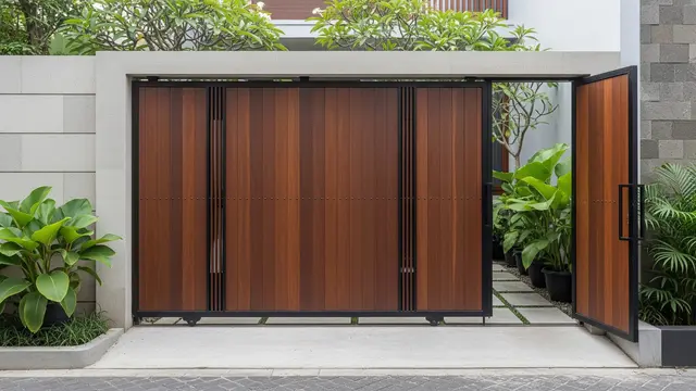 Model Gerbang Rumah Sederhana yang Tidak Memakan Banyak Ruang/Gemini AI