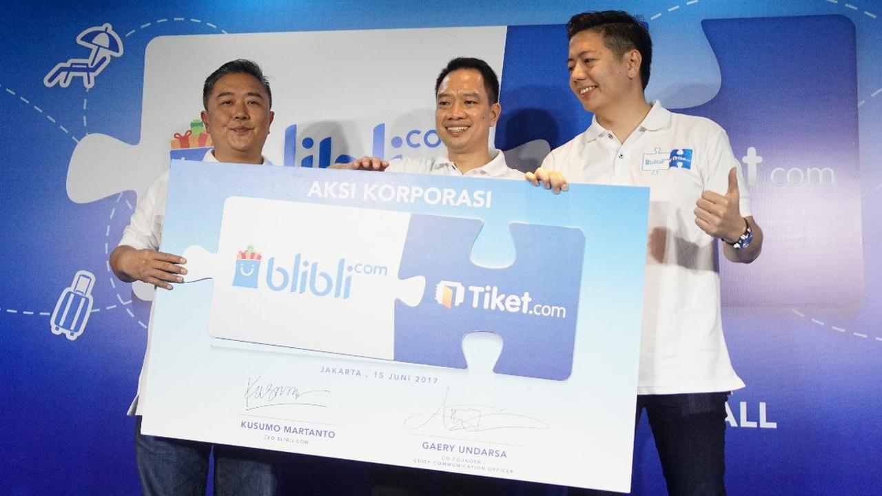 Cerita di Balik Akusisi Blibli dan Tiket.com