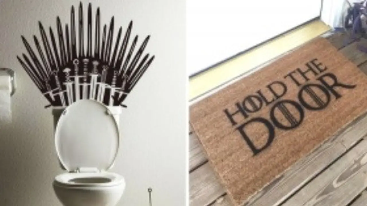 dekorasi bertema Game of Thrones