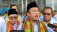 &nbsp;Sekretaris Tim Kampanye Nasional (TKN) Prabowo-Gibran, Nusron Wahid (Liputan6.com/ Ola Keda)
