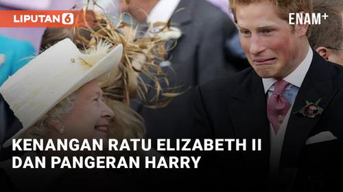 VIDEO: Hanya Pangeran Harry yang Bisa Bikin Ratu Elizabeth II Tertawa Lepas