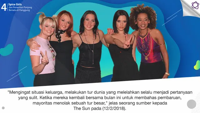 [Bintang] Spice Girls dan Penantian Panjang Bersatu di Panggung