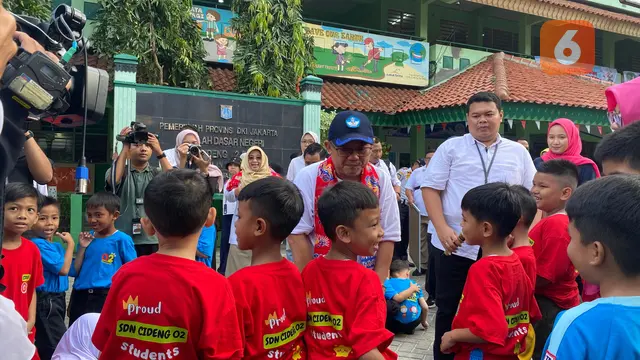 Menteri Pendidikan Dasar dan Menengah Prof. Dr. Abdul Mu'ti M.Ed., sebut bahaya roblox untuk anak-anak, dalam peluncuran program Cek Kesehatan Gratis di SD Negeri Cideng 02, pada Senin (4/8/2025).