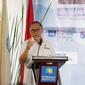 Menteri Perdagangan (Mendag) Zulkifli Hasan saat memberikan pidato kunci (keynote speech) Seminar Nasional bertema “Kebijakan Perdagangan, Stabilitas Harga, dan Kondisi Industri Perbankan” yang diselenggarakan Perbanas Institute pada hari ini, Rabu, (2/11), di Jakarta.