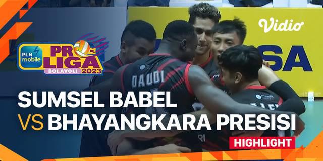 VIDEO: Jakarta Bhayangkara Presisi Raih Kemenangan Kontra Palembang Bank Sumsel Babel di PLN Mobile Proliga 2023