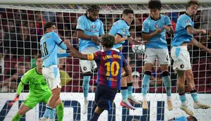 Lamine Yamal Lewati Kylian Mbappe, Cetak Rekor Baru di Liga Champions