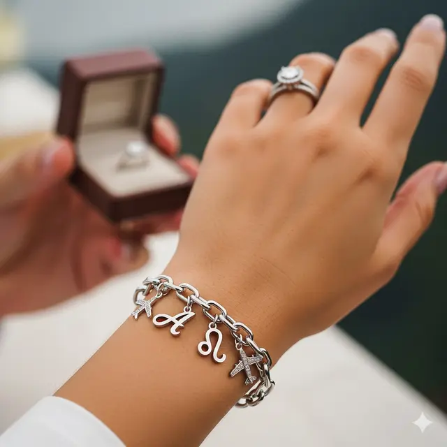 Gelang Charm Personalisasi