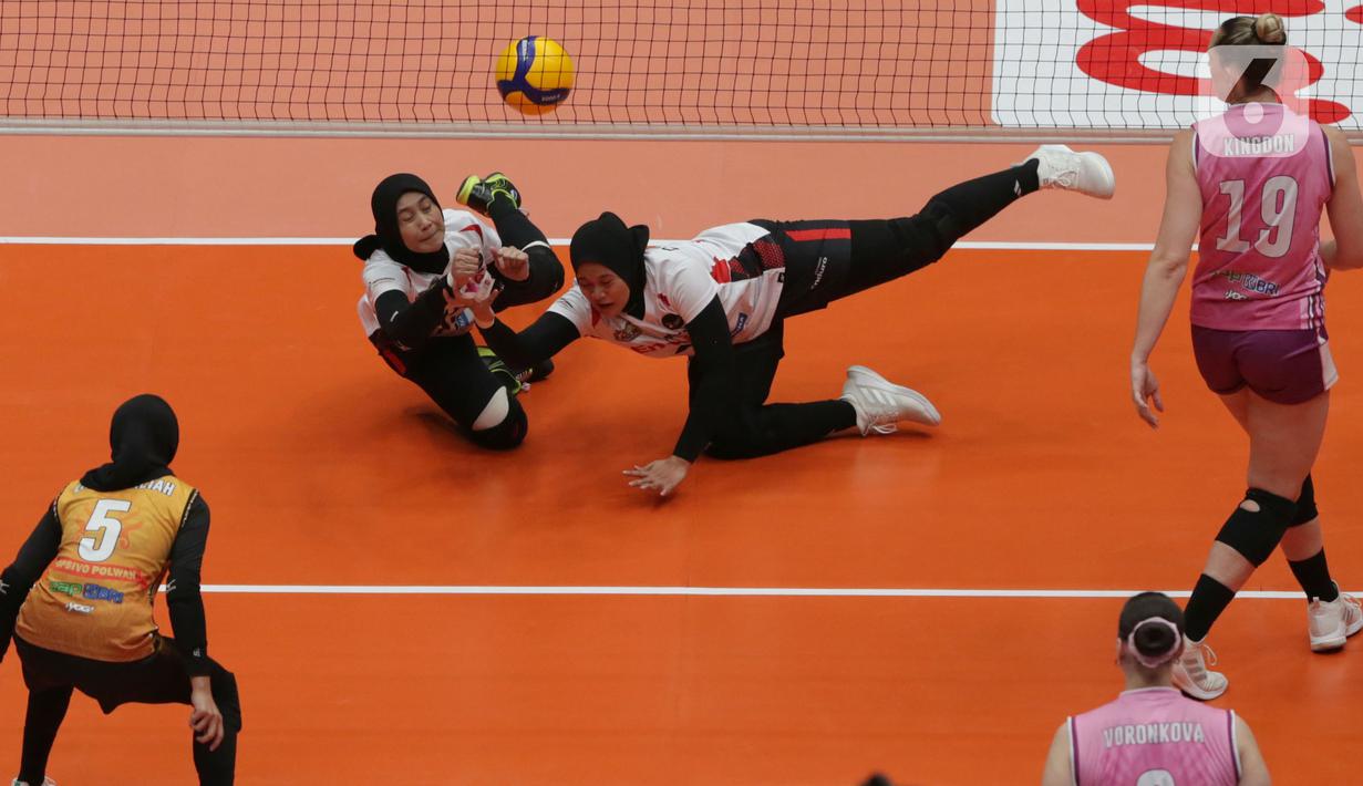 Laga kedua tim sempat berlangsung sengit. (Liputan6.com/Helmi Fithriansyah)