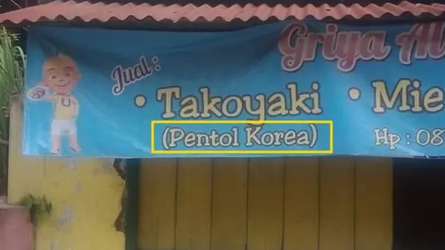 6 Spanduk Jualan Makanan Asia Ini Bikin Geleng Kepala