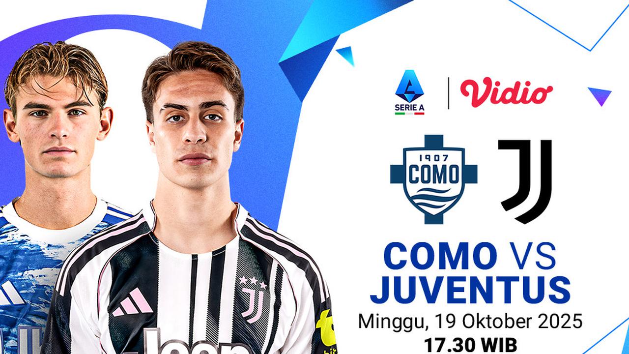 Saksikan Serie A Como vs Juventus di Vidio. (dok. vidio.com)