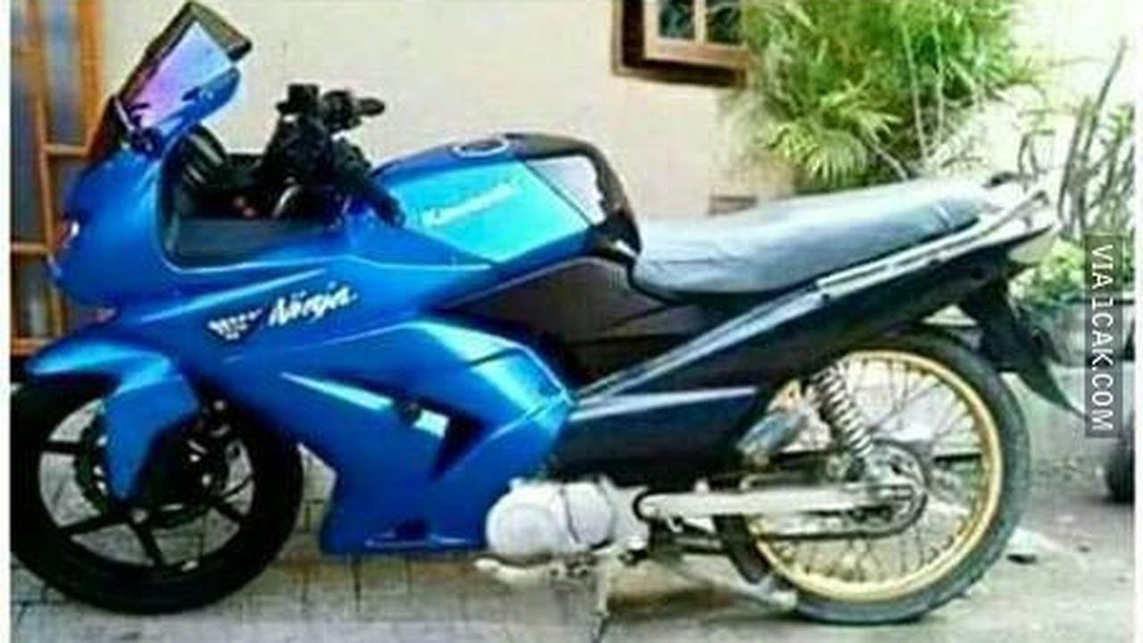 6 Potret Modifikasi Unik Badan Motor