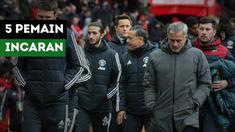 Berikut lima pemain yang berpeluang didapatkan Manchester United pada musim panas nanti.