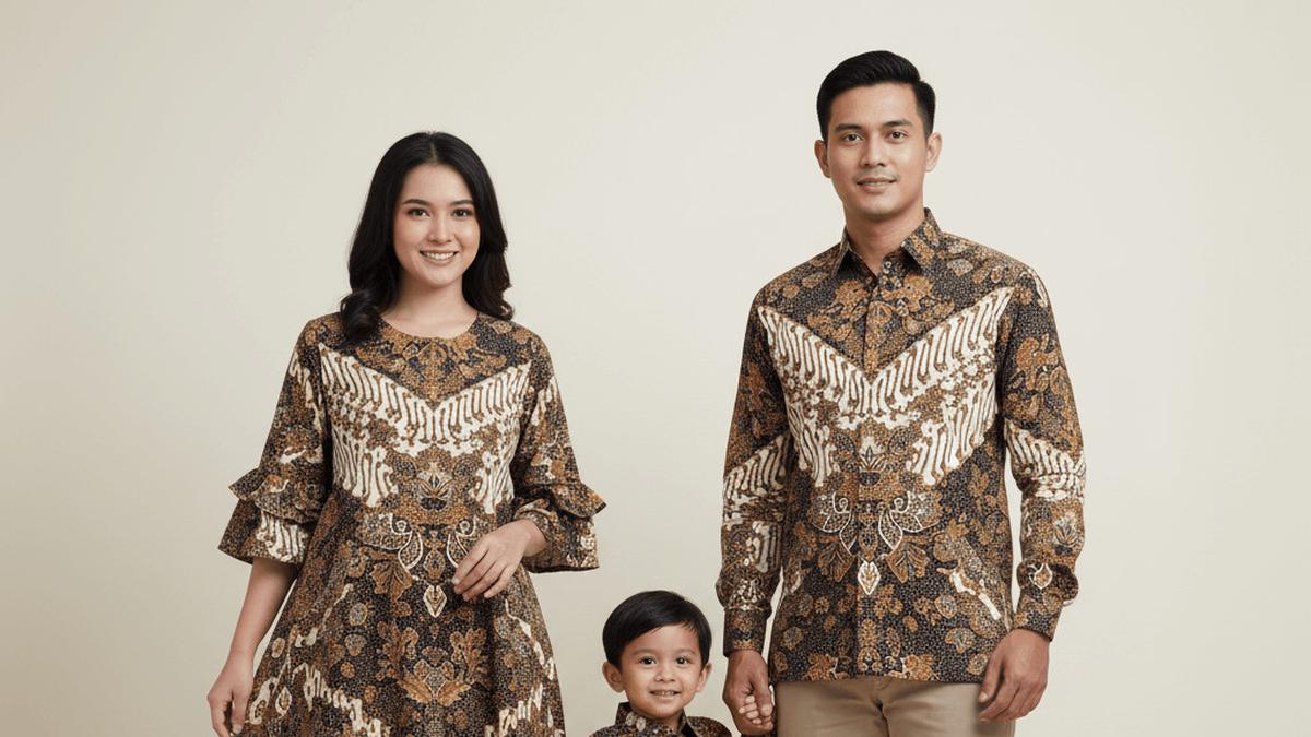 8 Model Sarimbit Batik Keluarga Model Tunik dan Kemeja Formal Modern: Tampil Serasi dan Elegan