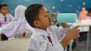 BMKG mengatakan wilayah Indonesia bakal mengalami kemarau lebih panjang tahun ini. (AFP/CHAIDEER MAHYUDDIN)