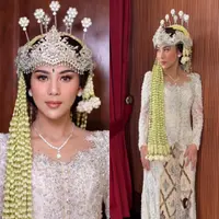 Adinda Thomas Jadi Pengantin Sunda saat Akad Nikah