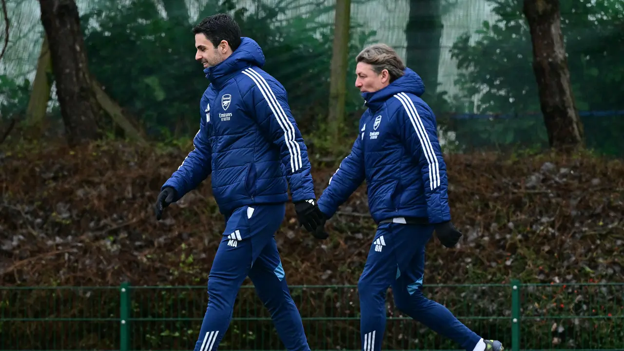 Mikel Arteta dan Gabriel Heinze