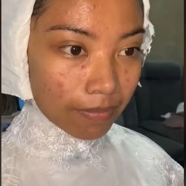 Riasan MUA Bikin Jerawat Pengantin Wanita Tak Terlihat Saat Pernikahan