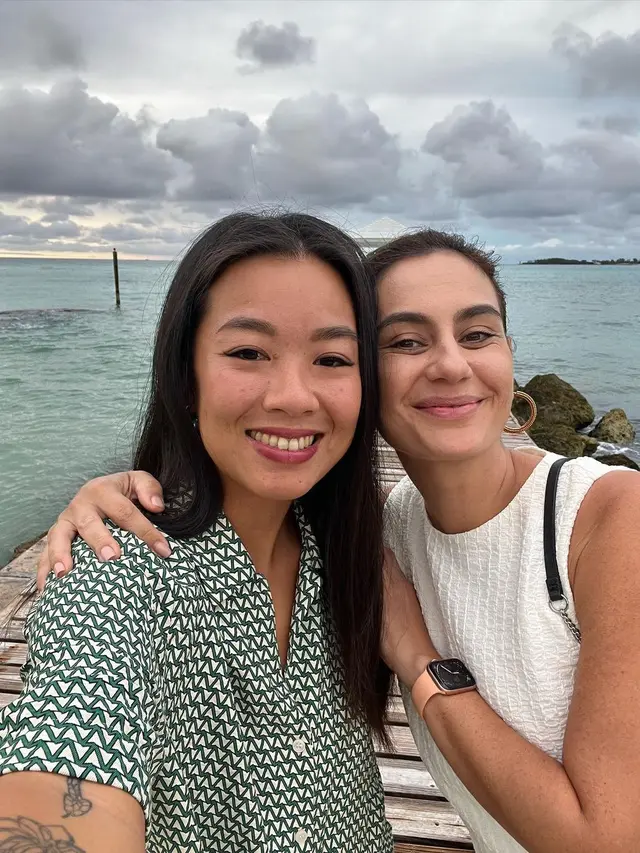 Marissa Nasution di Bahama (Instagram/marissaln)