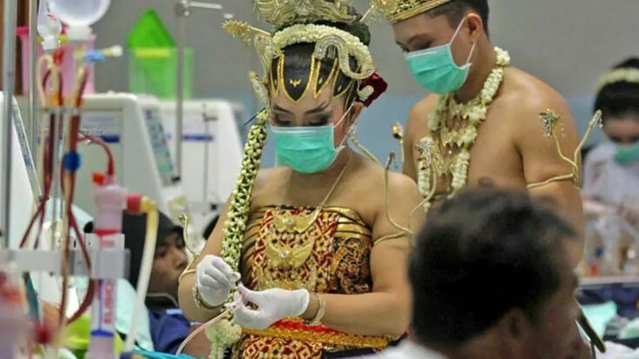 Viral, Meninggalkan Pelaminan Demi Bertugas, Ternyata....