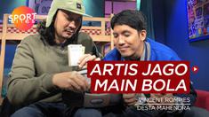 Berita video sportbites tentang lima selebritis Indonesia yang ternyata jago bermain sepak bola.