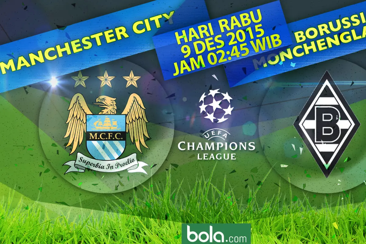 Manchester City vs Borussia Monchengladbach