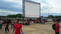 Sempat Bermasalah, Panpel Pakansari Tetap Pasang 3 Layar Lebar
