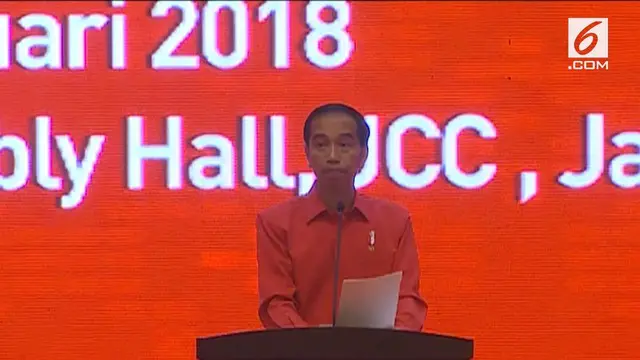 VIDEO: Kunci Kokoh PDI-P Menurut Presiden Jokowi