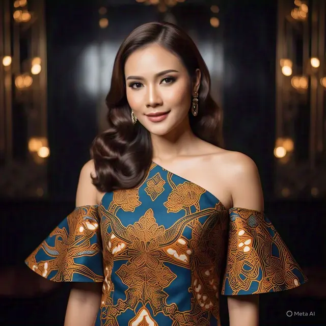 Model Batik Modern Wanita