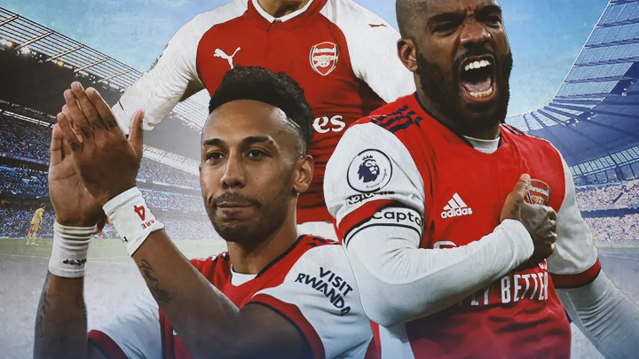 Arsenal - Pierre-Emerick Aubameyang, Alexandre Lacazette, Alexis Sanchez