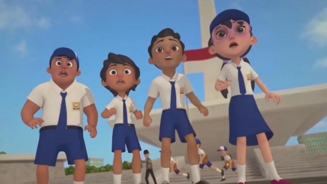 Salah satu karakter di Animasi Balpil