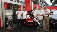 Firna Bosowa Rally Team (FBRT) optimistis city car anyar Mitsubishi bakal memetik performa baik di ajang balap