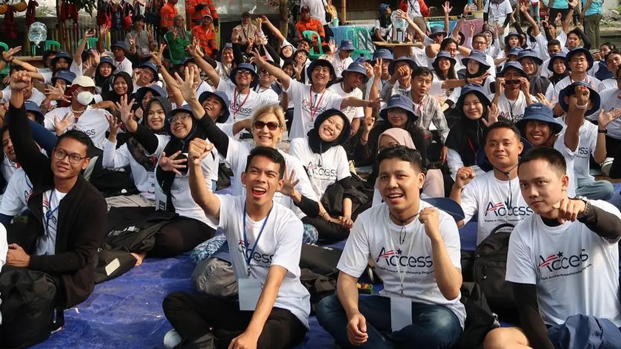 Sebanyak 360 anak muda Indonesia menerima program beasiswa Bahasa Inggris dari Departemen Luar Negeri Amerika Serikat (AS). (Dok. Kedubes AS)