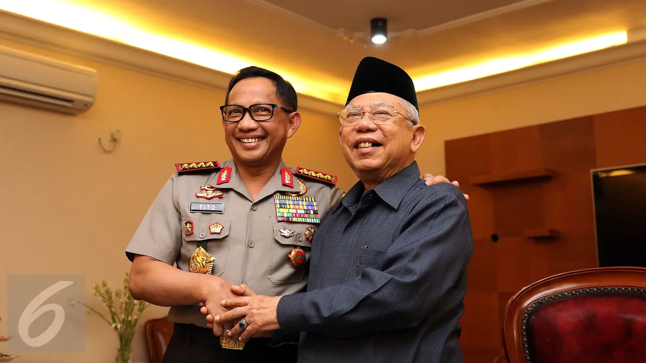 Polemik Fatwa, Kapolri dan Ketua MUI Beri Keterangan Bersama