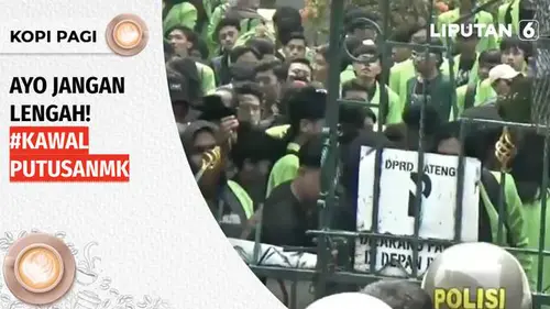 VIDEO: Kopi Pagi: Khawatir Aturan Pilkada Diotak-Atik, #KawalPutusanMK Menggema