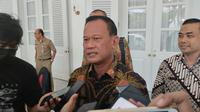 Deputi I Bidang Pencegahan, Perlindungan, dan Deradikalisasi Badan Nasional Penanggulangan Terorisme (BNPT) Mayjen TNI Nisan Setiadi. (Liputan6.com/Winda Nelfira)