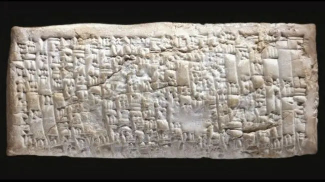Lempeng berisi keluhan Nanni. (Sumber British Museum)