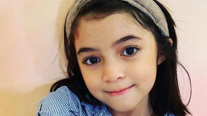 Cantiknya Sienna Ameerah Kasyafani Anak Marshanda Yang Kini Berusia Tujuh Tahun News Entertainment Fimela Com