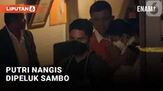 Momen Putri Candrawathi Nangis dan Dipeluk Ferdy Sambo Usai Rekonstruksi