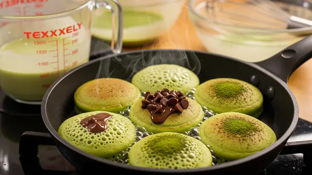 Martabak Mini Green Tea Teflon