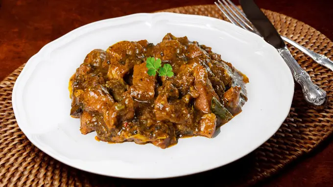 bistik daging kambing sapi