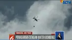 Water bombing atau pemadaman melalui udara dinilai lebih efektif karena lebih cepat dan merata.