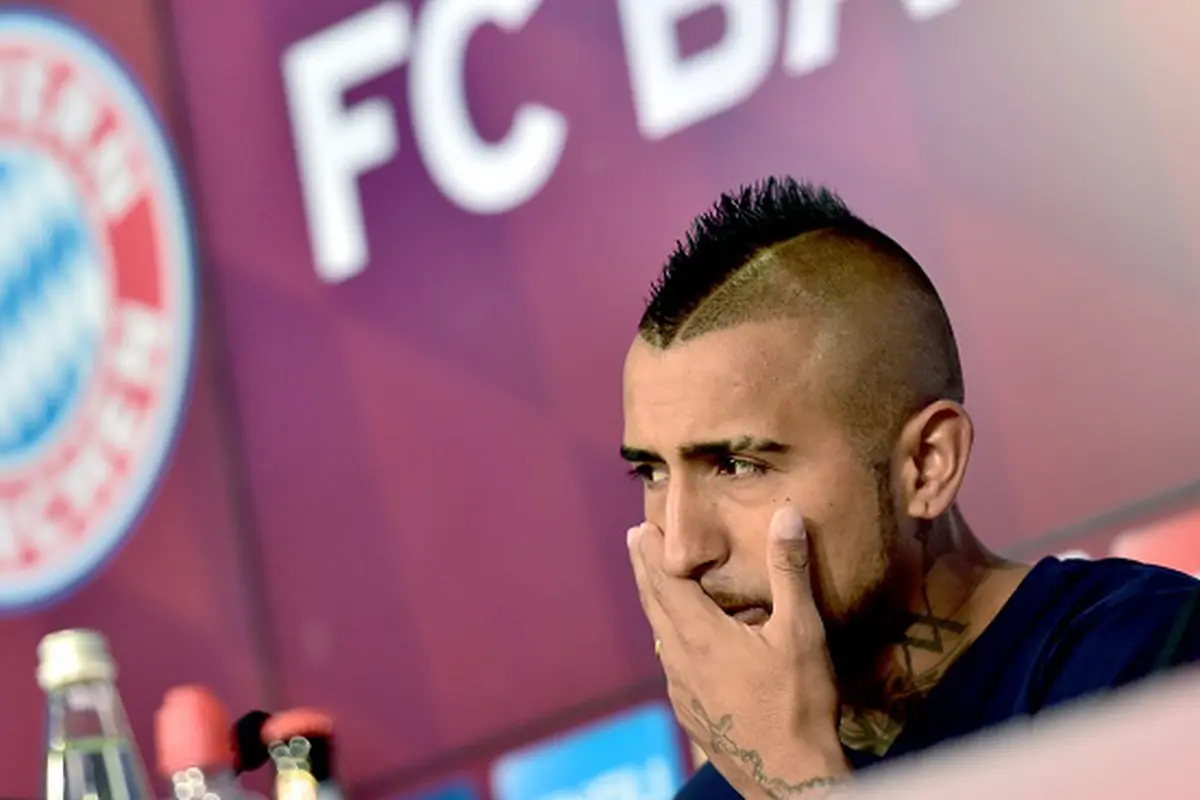 Arturo Vidal gabung Bayern Munchen (EPA/PETER KNEFFEL)