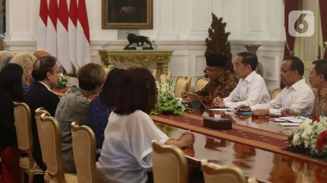 Jokowi Terima Delegasi Aksi Stop TBC Dunia di Istana
