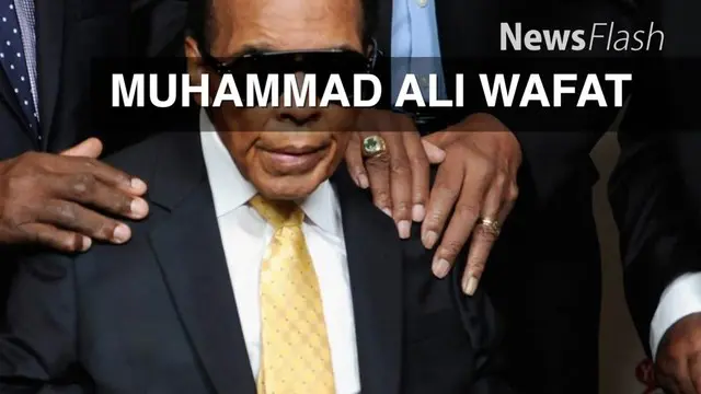 Legenda tinju dunia, Muhammad Ali tutup usia pada Sabtu (4/6/2016) WIB di RS Phoenix, AS. Ia meninggal dunia pada usia 74 tahun.