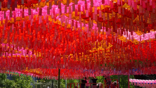 FOTO: Perayaan Ulang Tahun Buddha di Korea Selatan