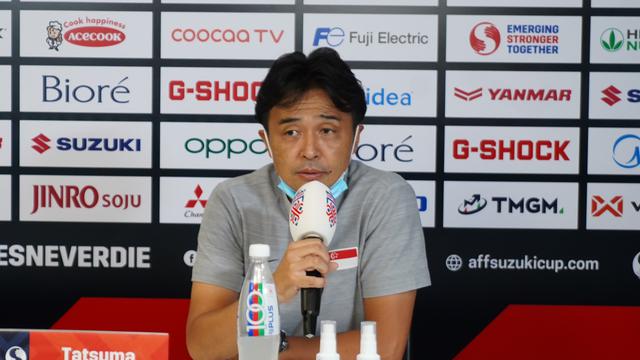 Pelatih Timnas Singapura di Piala AFF 2020, Tatsuma Yoshida.