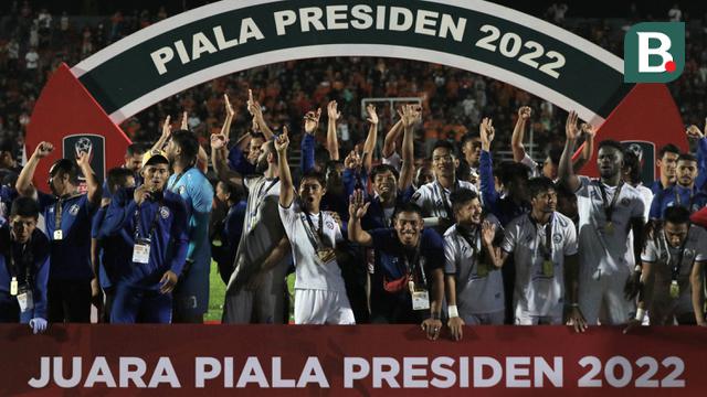 Final Leg Kedua Piala Presiden 2022: Borneo FC vs Arema FC