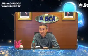 Kredit BCA Tembus Rp 1.036 Triliun pada Semester I 2026