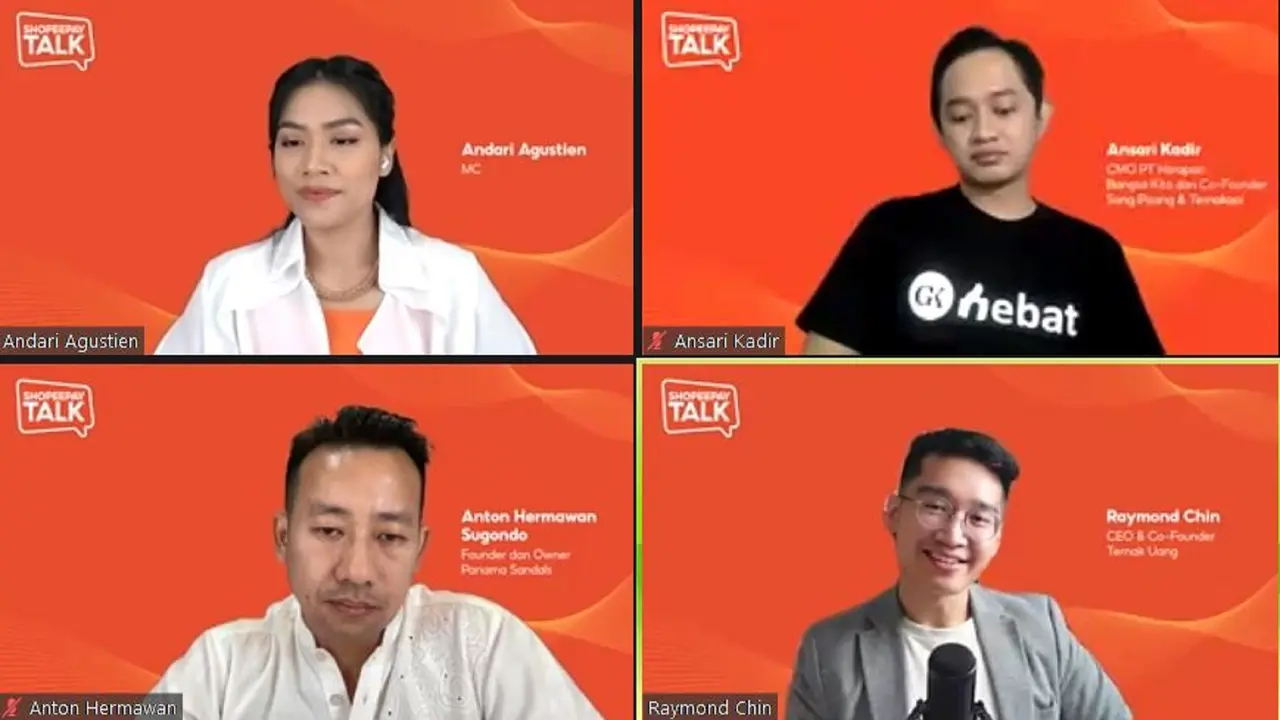 ShopeePay Talk tentang pasang surut berbisnis